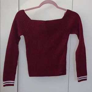 Off Shoulder Sweater